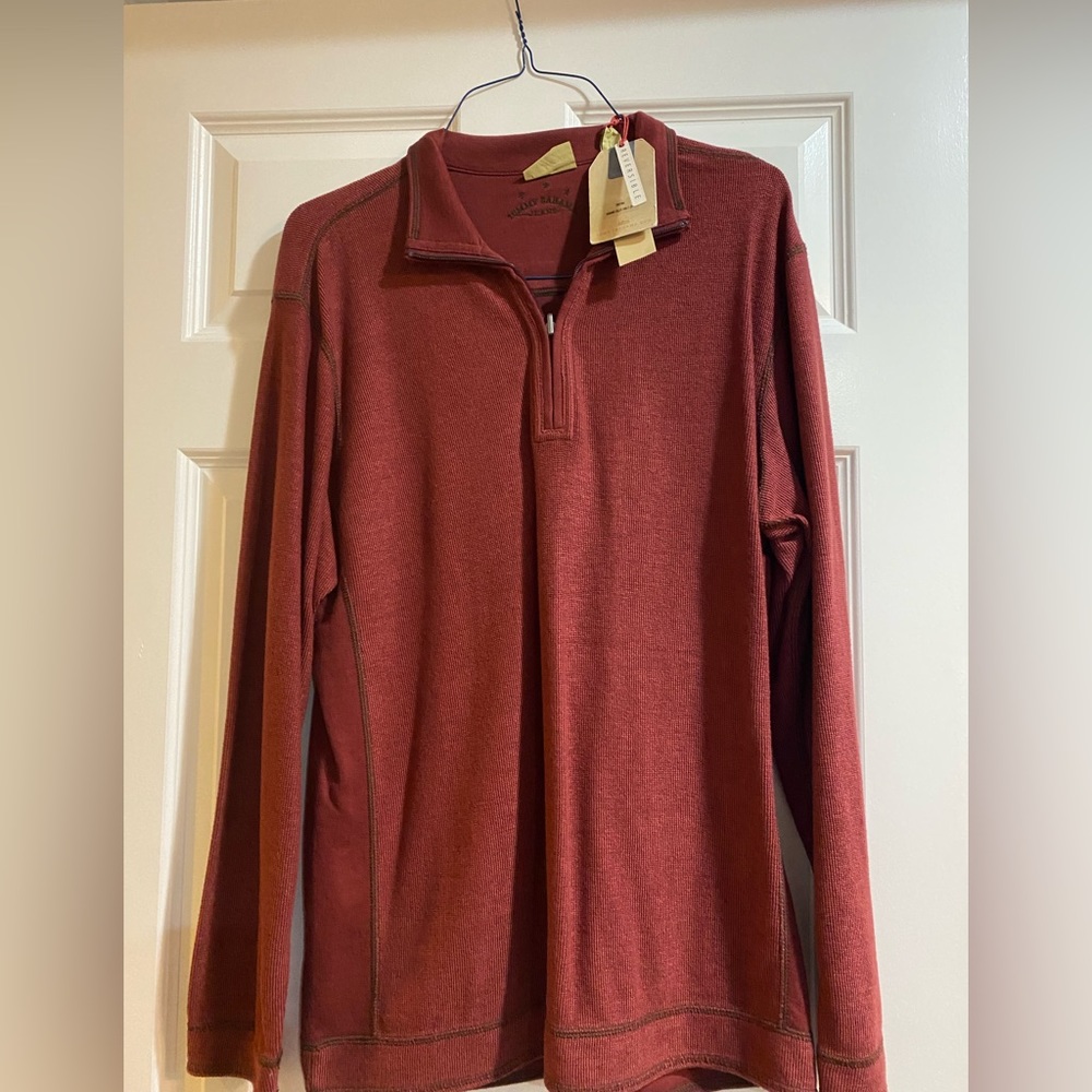 Tommy Bahama, Half Zip, Large, New